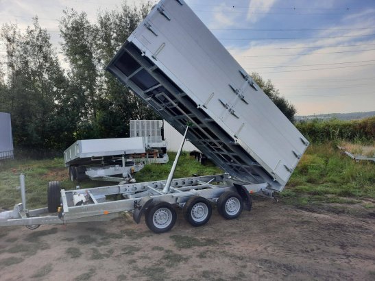 Elektrische Kipper BW 3500kg 400x200x105cm BW Trailer 2 Dump trailers
