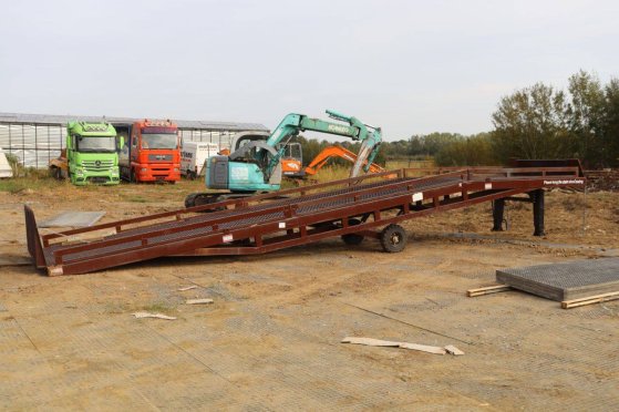 Loading ramp Container ramps Mangust LR12T 12t 2024 Containerramps MangustLR12T 2024 2 Flatbed open trailers