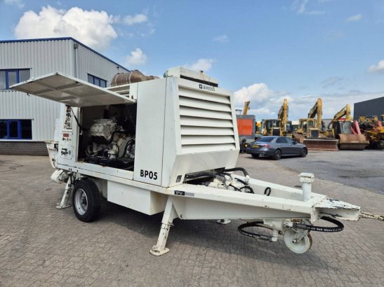 Concrete pump Schwing BP4000HDR Diesel 231kW 2007 Schwing Stetter BP 4000 HDR D 2007 2
