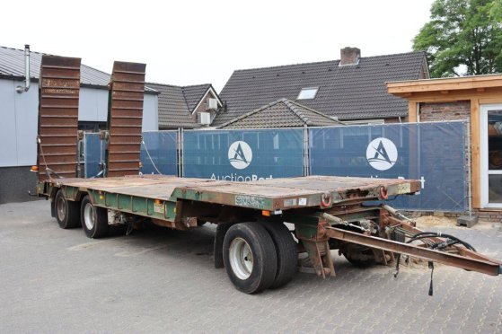 Machine transporter Stas A24D 1981 Stas A24D 1981 2 Flatbed open trailers