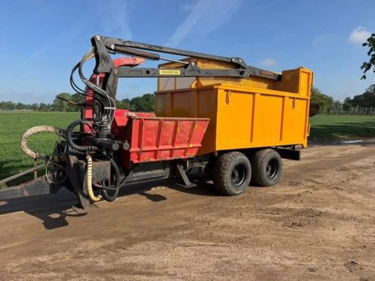Chip Cart Combi OBM TP250PH 2004 With Wood Chipper TP250PH 2004 2 image 12