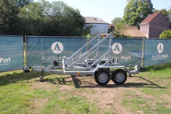 Cable reel trolley Ta-No 3500kg ta-no 2 Flatbed open trailers image 16