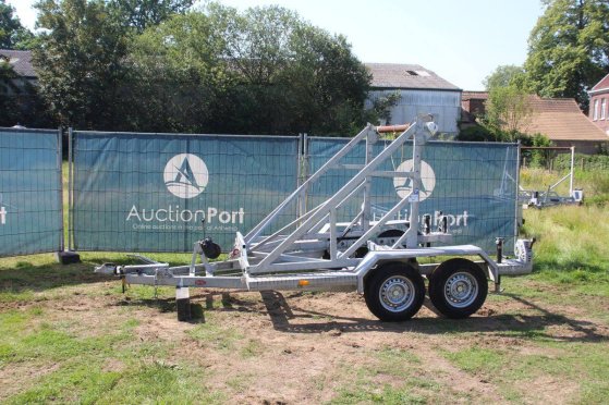 Cable reel trolley Ta-No 3500kg ta-no 2 Flatbed open trailers image 16