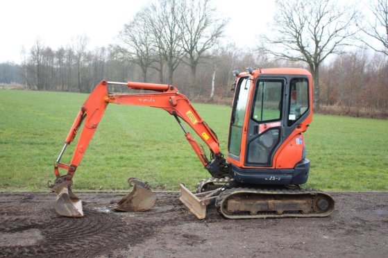 Mini excavator Kubota U25-3 Diesel U25-3 2 Crawler Excavators