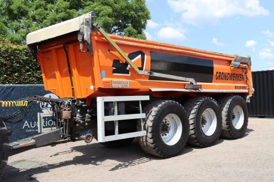 Tipper Semi-trailer Dezeure K33 2011 Dezeure K33 2011 2