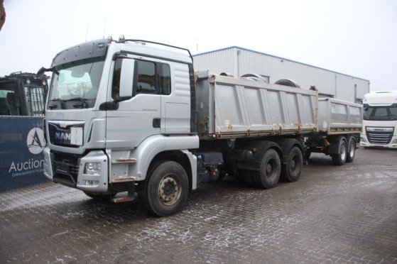 MAN TGS 26.440 6x4 Diesel Tipper Truck 2014 with Tipper Trailer TGS 26.440 6x4 2014 2