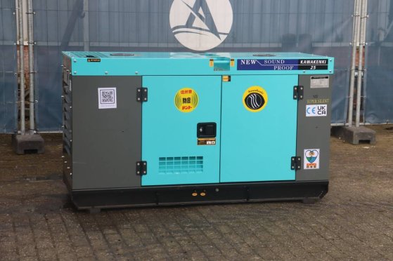 Generator Kawakenki KK25-III-SSS Diesel 25kVA 2025 New Kawakenki KK25-III-SSS 2025 1 Generators