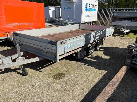 Hulco 2016 Flatbed Trailer Hulco plateauwagen 2016 2 Flatbed open trailers