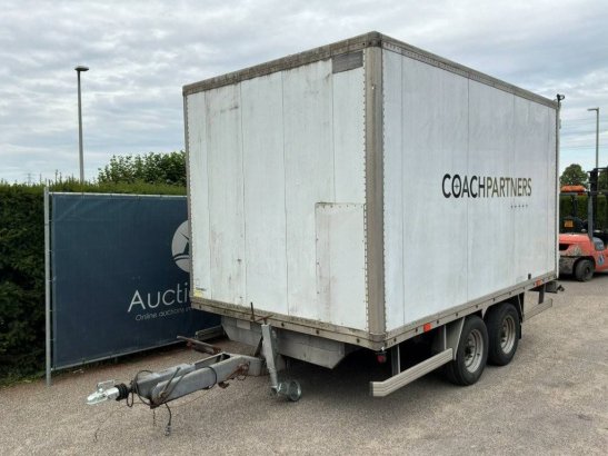 Carspeed M-235-MR 2002 Trailer Å koda M-235-MR 2002 2 Flatbed open trailers