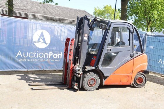 Linde H25D Diesel Forklift 2500kg 7m 2004 H25D 2004 2 Forklift image 16