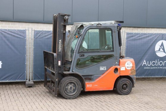 Forklift Toyota T02-8FDF30 Diesel 3000kg 3.7m 2020 02-8FDF30 2020 2 Forklift