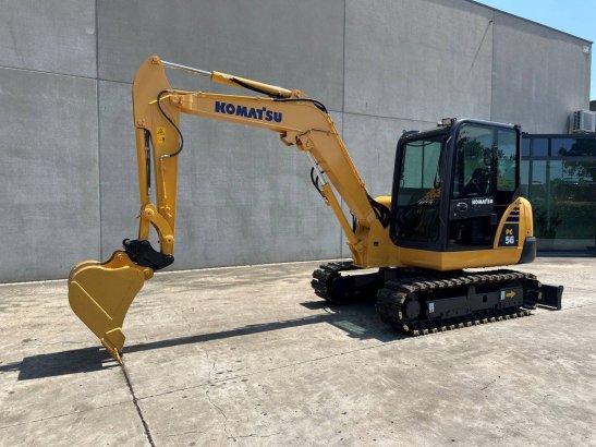 Midi excavator Komatsu PC56-7 Diesel 2016 PC56-7 2016 2 Crawler Excavators