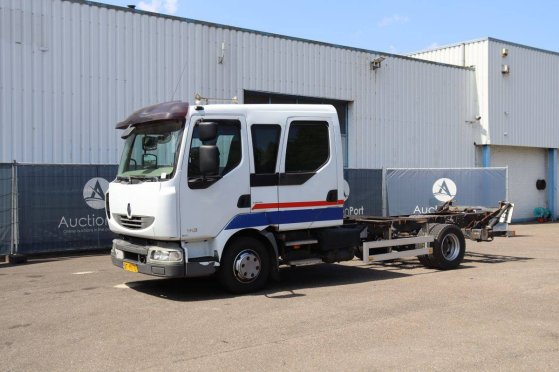 Container Transport Truck Renault Midlum 190-08 EL Diesel 191 hp 2007 701 2007 2
