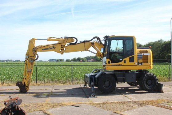 Wheel excavator Komatsu PW148-10 Diesel 90kW 2018 915 2018 2 Wheeled Excavators