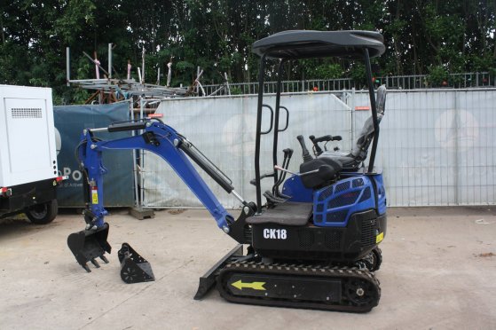 Mini excavator Crawler CK 18 Diesel 14kW 2026 Demo Crawler CK 18 2026 2