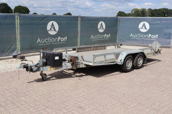 Machine transporter Henra F201 2000kg 2001 Henra F201 2001 2 Flatbed open trailers