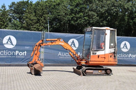 Mini excavator Atlas R404 Diesel 11.9kW 1992 R404 1992 2 image 16