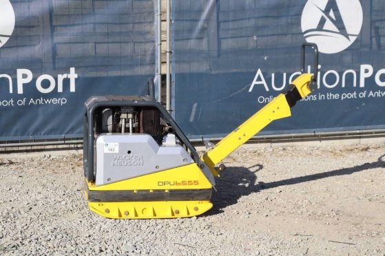 Vibratory Plate Wacker Neuson DPU6555 Diesel 2017 Neuson DPU6555 2017 2