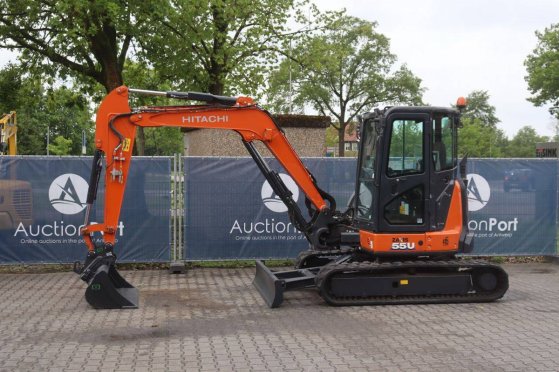 Crawler excavator Hitachi ZX55U-6 CLR Diesel 29.1kW 2022 ZX55U-6 CLR 2022 2 Crawler Excavators image 16