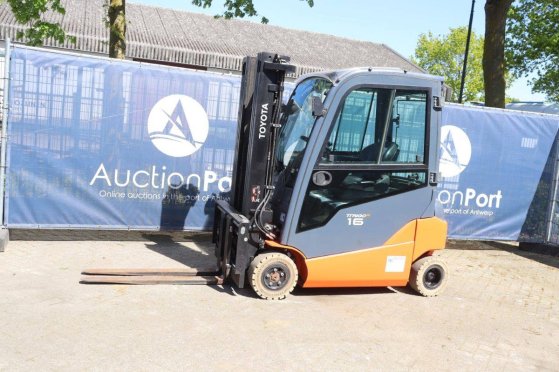 Toyota 8FBM16T Electric Forklift 1600kg 4.5m 2016 8FBM16T 2016 2 Forklift image 31