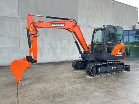 Doosan DX55-9CN Diesel Midi Excavator 2019 Doosan DX55-9CN 2019 2 Crawler Excavators image 31