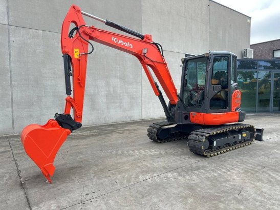 Midi excavator Kubota KX165-5 Diesel 2014 KX165-5 2014 2 Crawler Excavators image 31