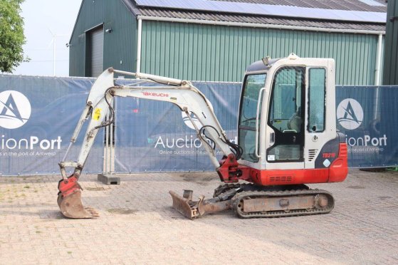 Mini excavator Takeuchi TB219 Diesel 12kW 2014 TB219 2014 2