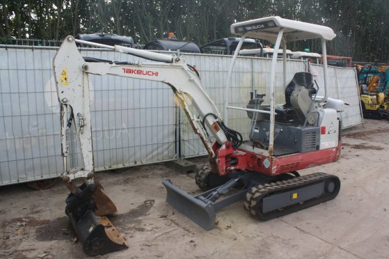 Mini excavator Takeuchi TB016 Diesel 2013 TB016 2013 2
