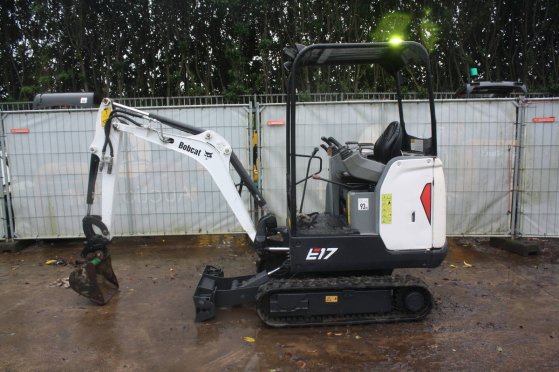 Mini excavator Bobcat E17 Diesel 2021 2253 2021 2
