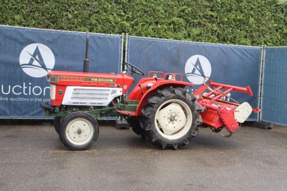 Mini tractor Yanmar YM2000B Diesel 20hp with cultivator 2TR20A 2