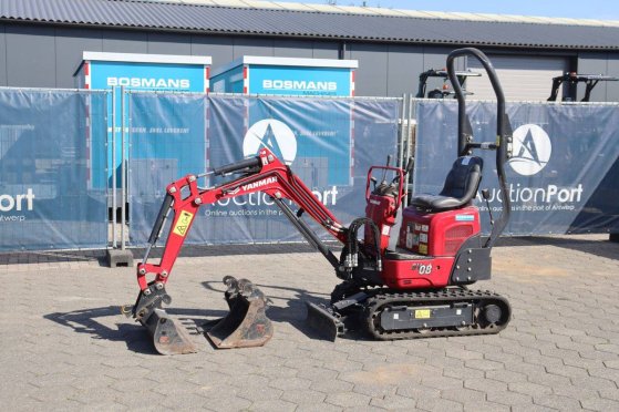 Mini excavator Yanmar SV08-1C Diesel 7.5kW 2023 923 2023 2