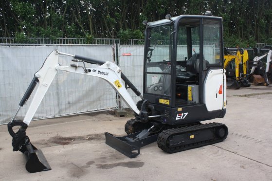 Mini excavator Bobcat E17 Diesel 2019 2253 2019 2
