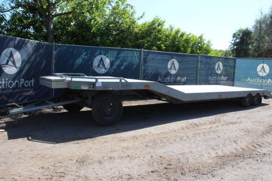 Low loader Veldhuizen G43-5 3500kg 2002 VELDHUIZEN G43-5 2002 2 Lowloader semi-trailers
