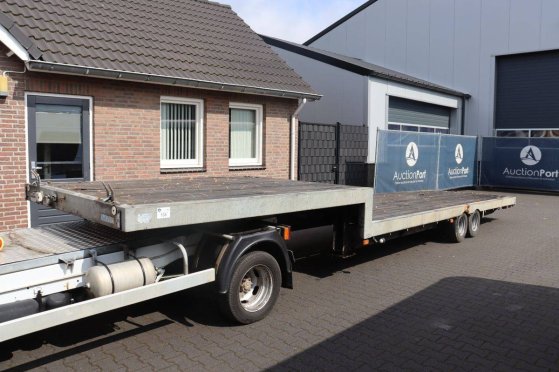 Flatbed Semi-trailer Veldhuizen P 27-2 1999 VELDHUIZEN P 27-2 1999 2