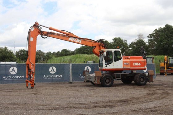 Wheel excavator Atlas 1704 Diesel 139kW 1997 1704 1997 2 Wheeled Excavators