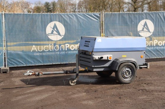 Compressor Atlas Copco XAS37 KD MA Diesel 2008 XAS37 KD M A 2008 2 Compressors