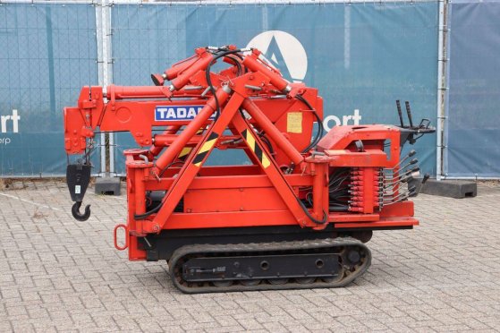 Crawler Crane / Mini Crane Spider Tadano TM-15Z Petrol+Electric 1500kg 4.94m TM-15Z 2 Crawler Cranes image 16