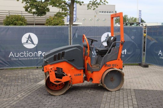 Tandem vibratory roller Hamm HD 10C VV Diesel 14.8kW 2015 HD 10C VV 2015 2