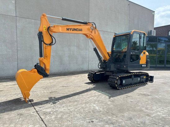 Midi excavator Hyundai HX55 Diesel 2019 HX55 2019 2 Crawler Excavators