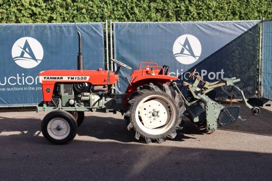 Mini tractor Yanmar YM1500 Diesel 15hp with cultivator YM1500 2