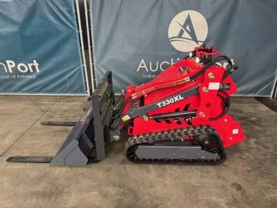 Skid steer loader Nuoman T330XL Red Diesel 2025 New Nuoman NM-SLD380 2024 1