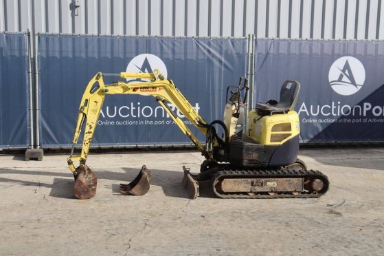 Mini excavator Yanmar ViO10-2A Diesel 9.2kW 2006 844 2006 2