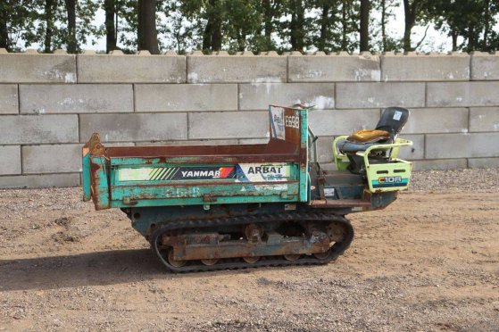 Tracked dumper Yanmar C10R-1 Diesel 7.6kW C10R-1 2 Tracked Dumpers