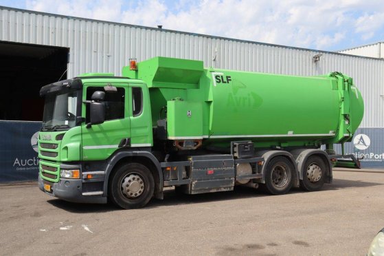 Scania P310 CNG 305hp garbage truck 2013 P310 2013 2