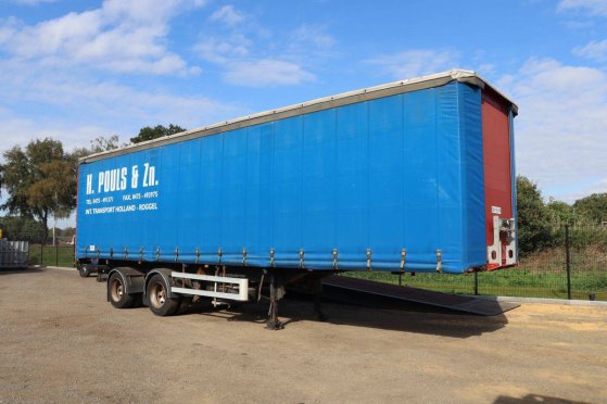 Kässbohrer XS 33000kg 2008 curtain-sided semi-trailer Kässbohrer XS 2008 2
