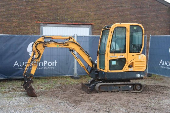 Mini excavator Hyundai Robex 16-9 Diesel 12kW 2016 Robex 16-9 2016 2