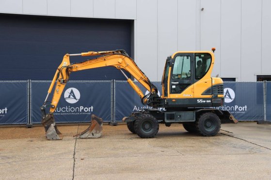 Wheel excavator Hyundai Robex 55W-9A Diesel 48.5kW 2021 Robex 55W-9A 2021 2 Crawler Excavators