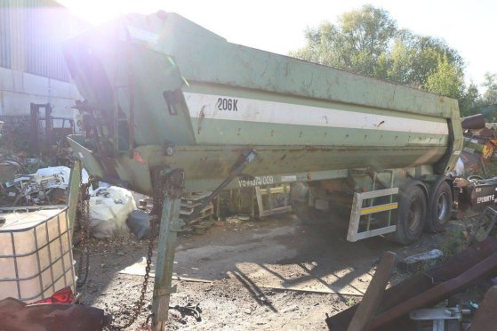 Tipper Semi-trailer Robust Kaiser S3302G37 37000kg 1995 Robuste Kaiser S3302G37 1995 2
