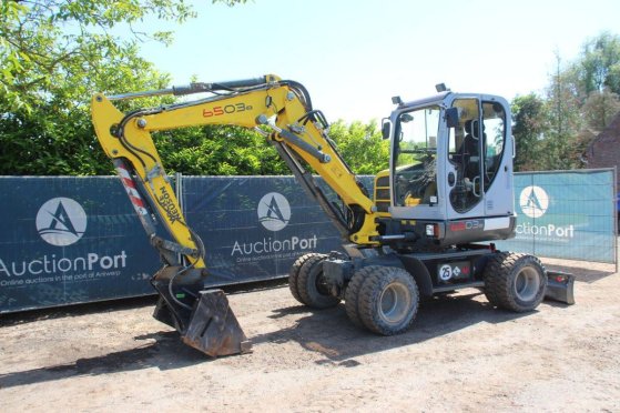 Wheel excavator Wacker Neuson 6503 Diesel 2015 Neuson 6503 2015 2 Wheeled Excavators image 31