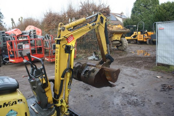 Mini excavator Yanmar SV08-1AS Diesel 7.7kW 2013 923 2013 2 image 10